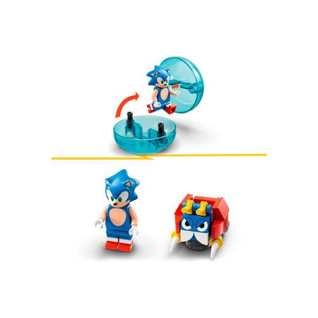 Lego Sonic The Hedgehog Desafio da Esfera de Velocidade do Sonic 76990 -  292 Peças - Brinquedos de Montar e Desmontar - Magazine Luiza