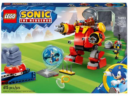 Lego Sonic The Hedgehog - Sonic vs. Robô Death Egg do Dr. Eggman - 615  Peças - 76993 em Promoção na Americanas