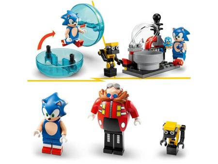 Lego Sonic – Sonic vs Robô Death Egg do Dr Eggman 76993 - Vila Toys