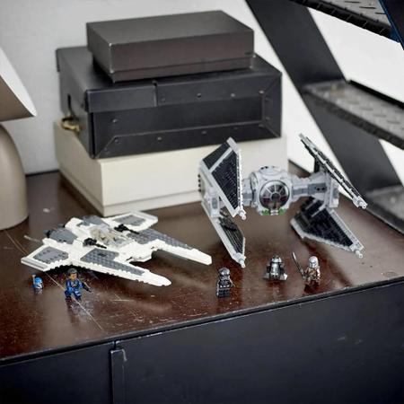 Imagem de Lego star wars 75348 fang fighter mandaloriano vs interceptador tie