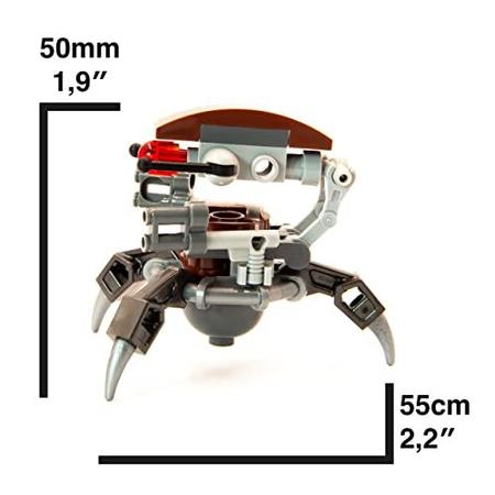 Lego Star Wars Droideka Destruidor de Droides Minifigura 2013