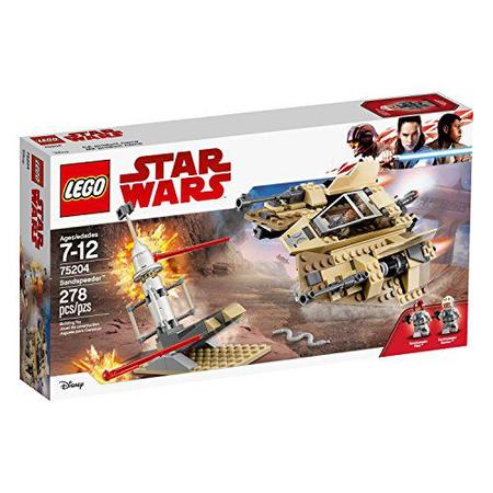 LEGO Star Wars Sandspeeder 75204 Kit de construção (278 peças) - Brinquedos  de Montar e Desmontar - Magazine Luiza