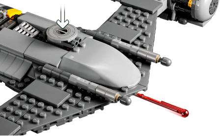 Imagem de Lego Star Wars Starfighter N-1 Mandaloriano 412 Peças 75325