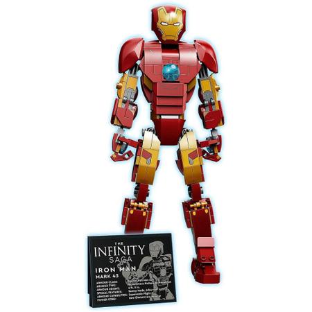 Imagem de Lego super heroes 76206 figura do homem de ferro