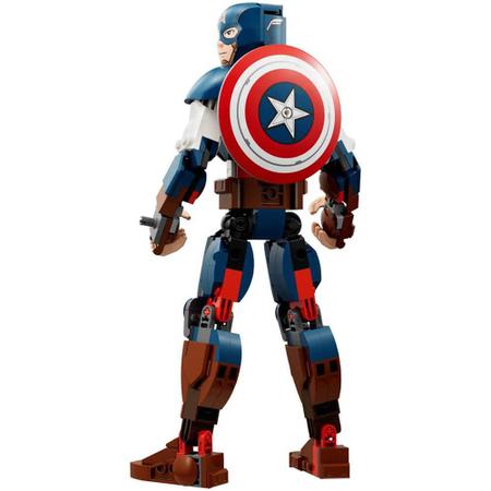 Imagem de Lego super heroes 76258 figura do capitao america