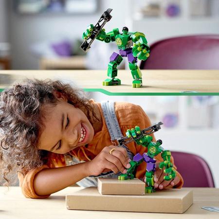 LEGO Super Heroes Marvel - Armadura Robô Do Hulk 138 Peças - 76241 -  Brinquedos de Montar e Desmontar - Magazine Luiza