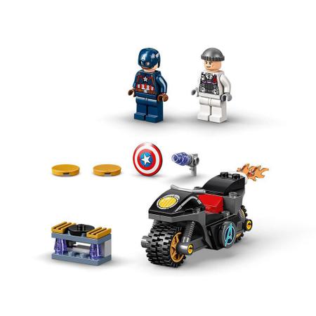 Imagem de Lego Super Heroes O Confronto Capitão América E Hydra 76189