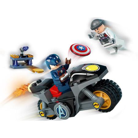 Imagem de Lego Super Heroes O Confronto Capitão América E Hydra 76189