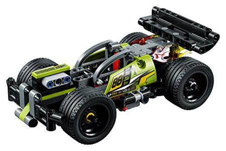 Imagem de LEGO Technic WHACK! Kit de construção 42072 com pull back toy stunt car, popular meninas e meninos brinquedo de engenharia para jogo criativo (135 peças)