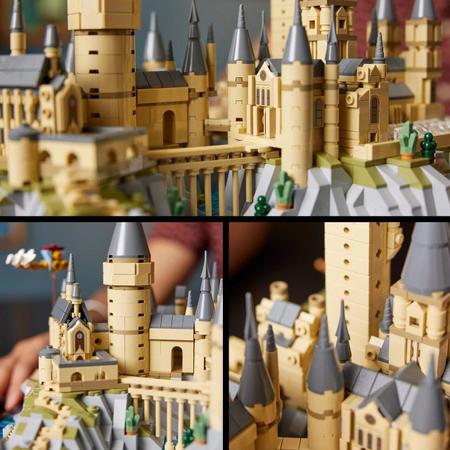 Mulher constrói castelo de Harry Potter usando mais de 400 mil peças de LEGO