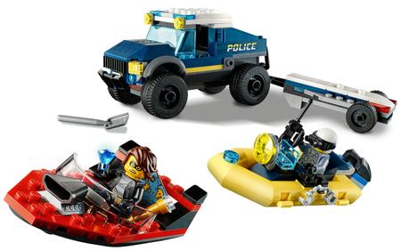 Imagem de LEGO -  Transporte de Barco da Policia de Elite - 4111160272