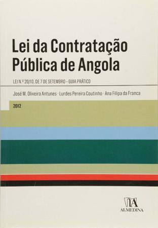 Imagem de Lei Da Contratação Pública De Angola: Lei N.º 20/10, De 7 Setembro - Guia Prático - ALMEDINA
