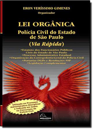 Imagem de Lei Organica: Policia Civil do Estado de Sao Paulo