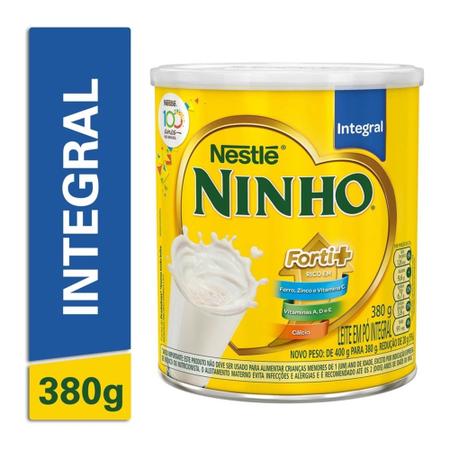 Imagem de Leite Em Pó Integral Ninho Forti Plus 380G Nestlé