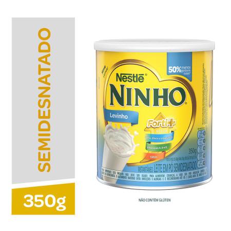 Imagem de Leite em Pó Ninho Levinho Semidesnatado Forti+ Lata 350g