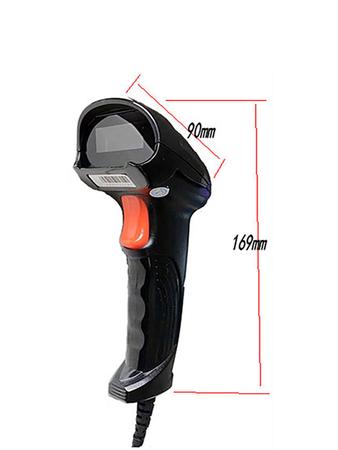 Imagem de Leitor Código De Barras Com fio Usb CCD 1d Ean Nf Goldensky