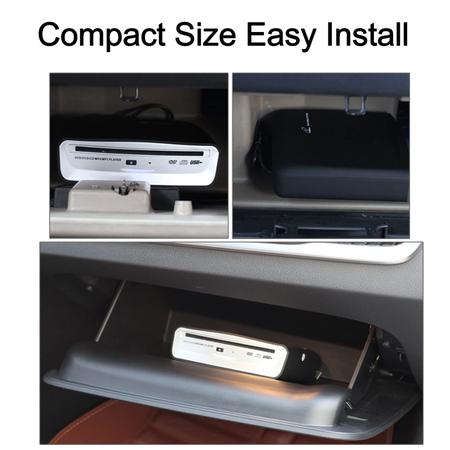 Imagem de Leitor de CD portátil OAUW USB para carro externo universal com USB