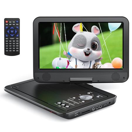 Imagem de Leitor de DVD portátil YOTON, tela HD de 12,5 polegadas para carros e crianças
