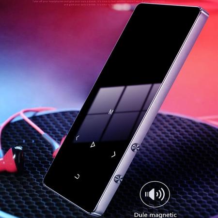 Imagem de Leitor de música MP3 MP4 Bluetooth 16GB, tela sensível ao toque, som HiFi