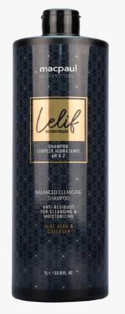 Imagem de Lelif Shampoo Limpeza Hidratante 1L Macpaul - Nova Embalagem
