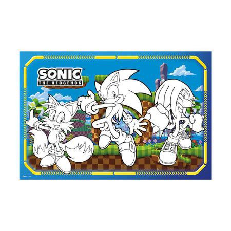 59 desenhos do Sonic para colorir