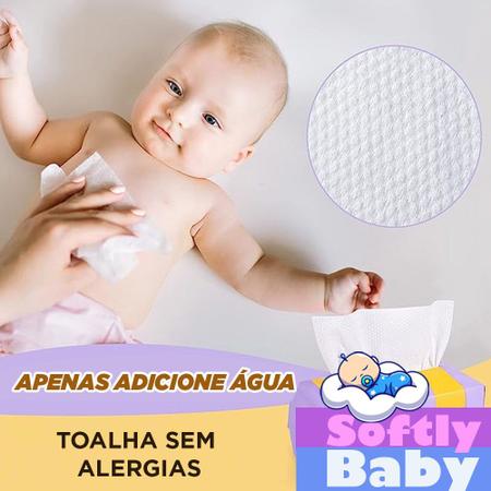 Imagem de Lenço ou Toalha de Algodão e Poliester Bebê - Pacote 100 UN