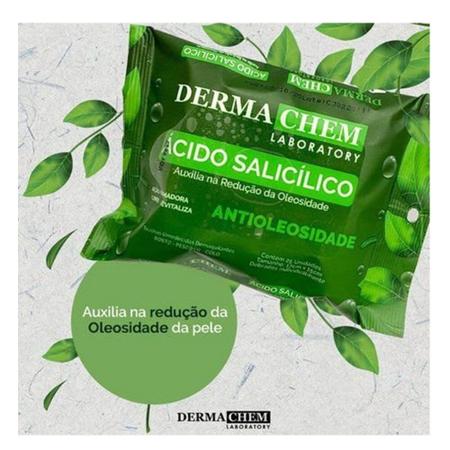 Lenços Umedecidos 25un Demaquilante Antioleosidade Dermachem Imagem de Lenços Umedecidos 25un Demaquilante Antioleosidade Dermachem