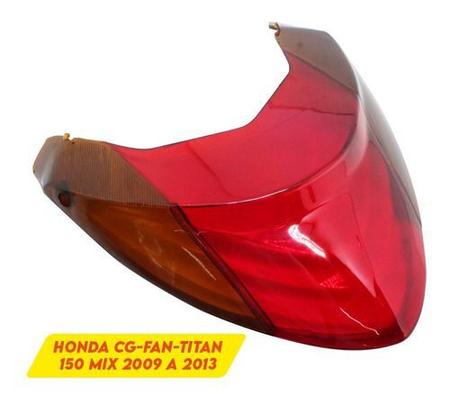 Lente Lanterna Traseira Honda Cg Fan Titan 150 Mix 09 A 13 Stylu Imagem de Lente Lanterna Traseira Honda Cg Fan Titan 150 Mix 09 A 13 Stylu