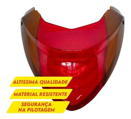 Lente Lanterna Traseira Honda Cg Fan Titan 150 Mix 09 A 13 Stylu Imagem de Lente Lanterna Traseira Honda Cg Fan Titan 150 Mix 09 A 13 Stylu