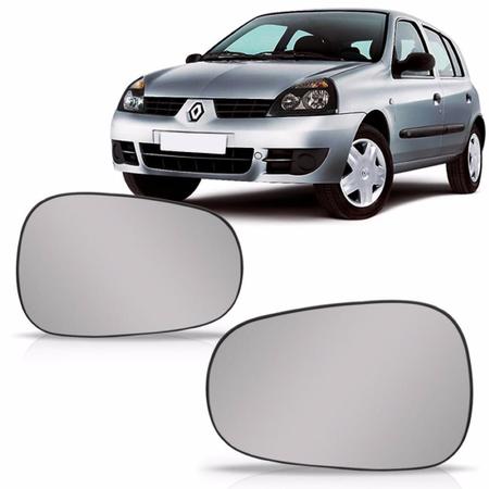 Imagem de Lente Retrovisor Clio 03 04 05 06 07 08 09 11 12 Com Base