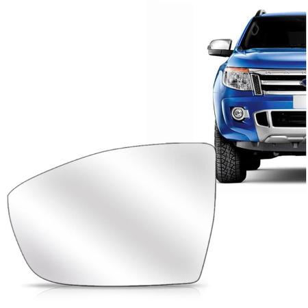 Lente Retrovisor Ranger 2013 2014 2015 2016 Com Base - Blawer Imagem de Lente Retrovisor Ranger 2013 2014 2015 2016 Com Base