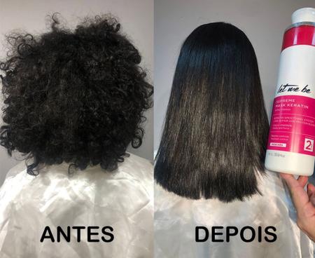 Imagem de Let Me Be Kit Escova Progressiva Supreme Mask Keratin 2x1 L