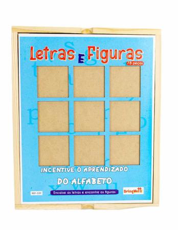 Jogo Educativo Inteligente Letras E Figuras Alfabetização