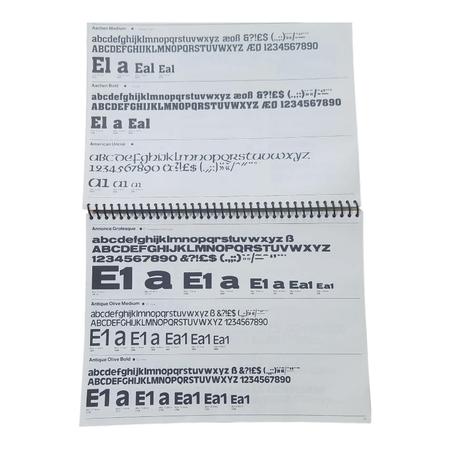 Imagem de Letraset Decalque   25 X 38cm Letras Adesivas 21,1mm Altura