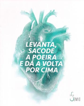 Levanta, Sacode A Poeira e Dá A Volta Por Cima - Estação das Letras e Cores  - Livros de Artes - Magazine Luiza