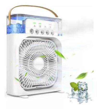 Imagem de Leve o frescor consigo: Mini Ar Condicionado Ventilador Portátil com Reservatório de Água