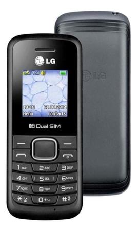 Imagem de Lg B220 Dual Sim 32 Mb Preto 32 Mb Ram Celular Idela Idoso