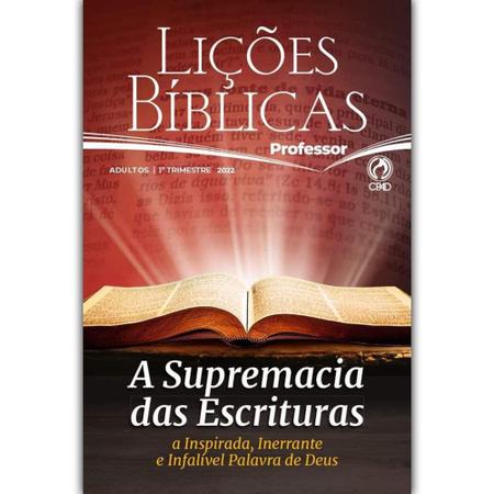 Portal EBD - Lição 1 - Inspiração divina e autoridade da Bíblia IV