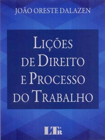 Imagem de Licoes De Direito e Processo Do Trabalho - 01Ed/17