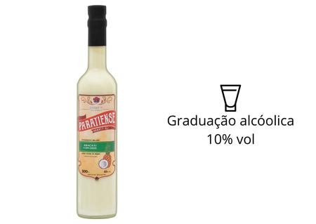 Imagem de Licor De Abacaxi Com Coco Paratiense 500 Ml