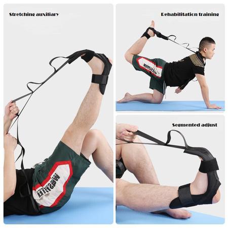 Ligamento Yoga Stretch Band Leg Training Black - Segmented Stretch band -  Faixa Elástica - Magazine Luiza