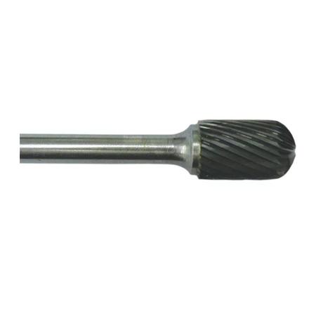 Imagem de Lima Rotativa Metal Duro Cilindrica Arredondada 16,00mm x 25mm Simples HTOM