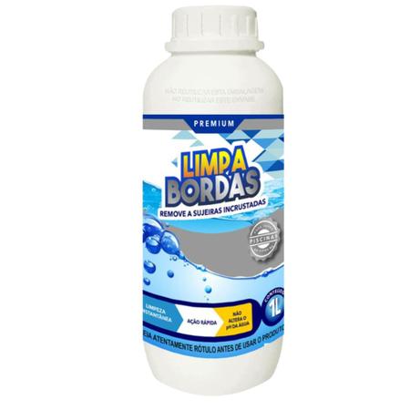 Imagem de limpa borda Sujeiras para uma de piscina Impecável 1 litro