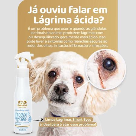 Imagem de Limpa Lagrimas Smart Eyes Pet By Pet Caes E Gatos 150Ml