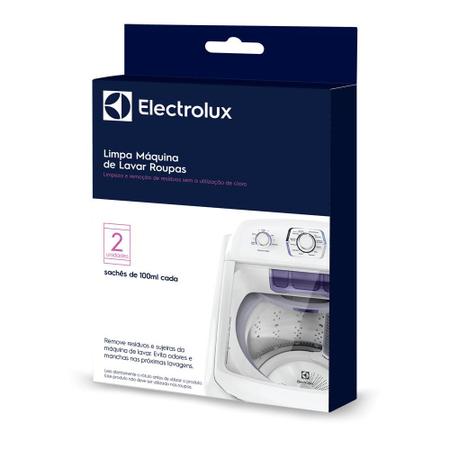 Imagem de Limpa Máquina de Lavar Roupas Electrolux 200ml Remove Sujeiras e Residuos