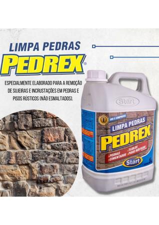 Imagem de Limpa pedra concentrado pedrex 5l -start