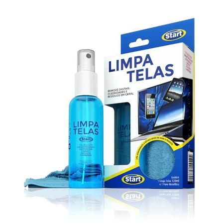 Imagem de Limpa telas Start 120ml Ideal para notebook, tablet, celulares, câmeras e óculos