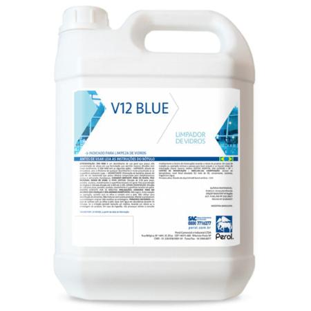 Imagem de Limpa Vidros Concentrado V12 Blue 5 Litro Perol