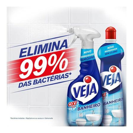 Imagem de Limpador Anti Bac Veja Banheiro Oxi Refil Sache Economico