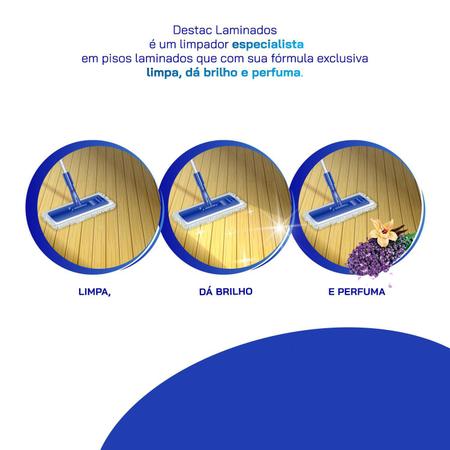 Imagem de Limpador com Brilho Destac Pisos Laminados 5L Pro Line